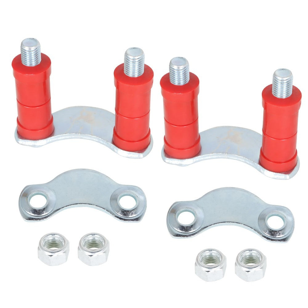 Rear Leaf Spring Shackle Kit with Polyurethane Bushings for 1955 Chevrolet Bel Air 150 210