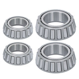 Galvanized Trailer Idler Hubs 6 on 5.5 in for 6000 lb Axles with #42 Spindle, Pair