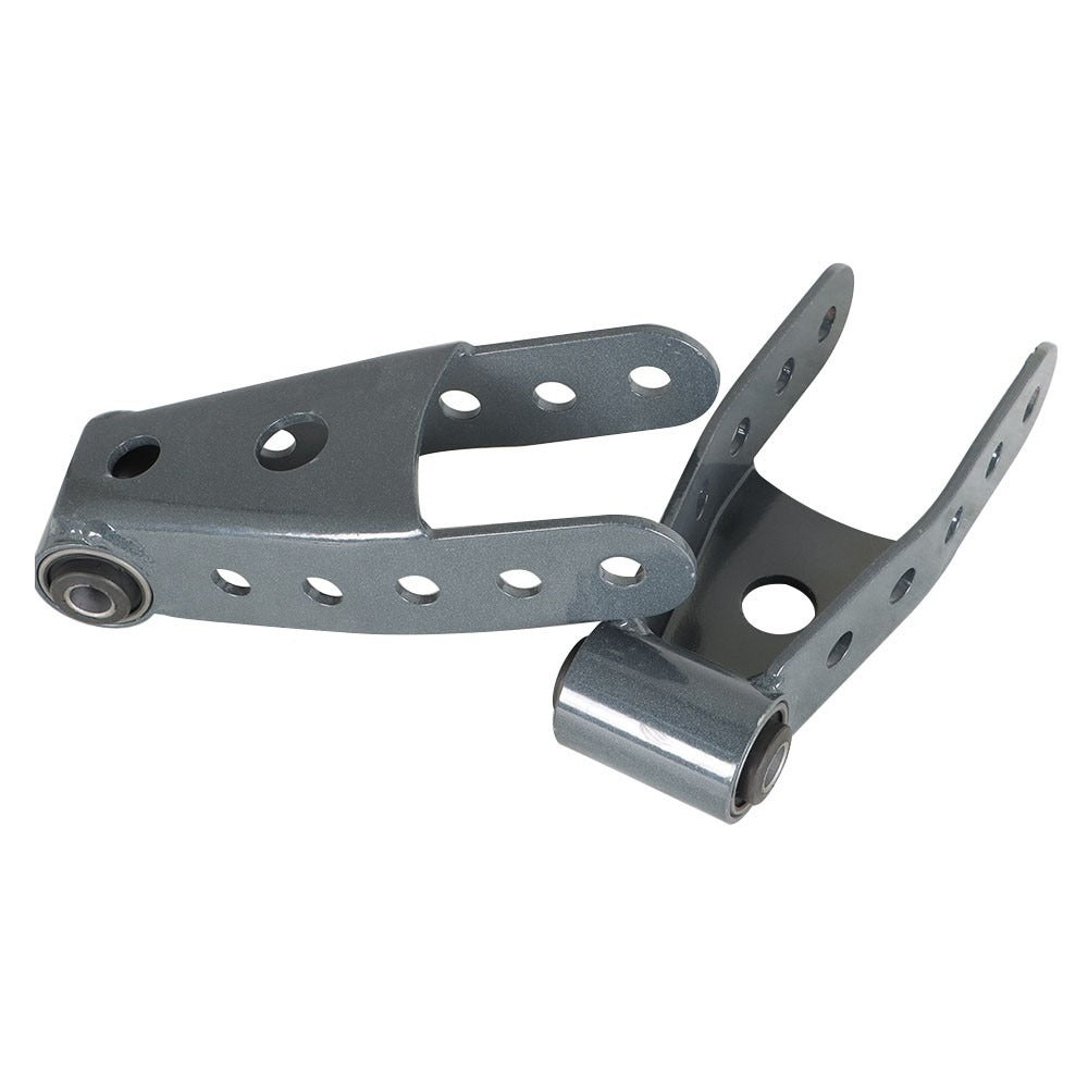 Rear 2-3 in Drop Shackle Lowering Kit for 2007-2018 Chevrolet Silverado GMC Sierra 1500