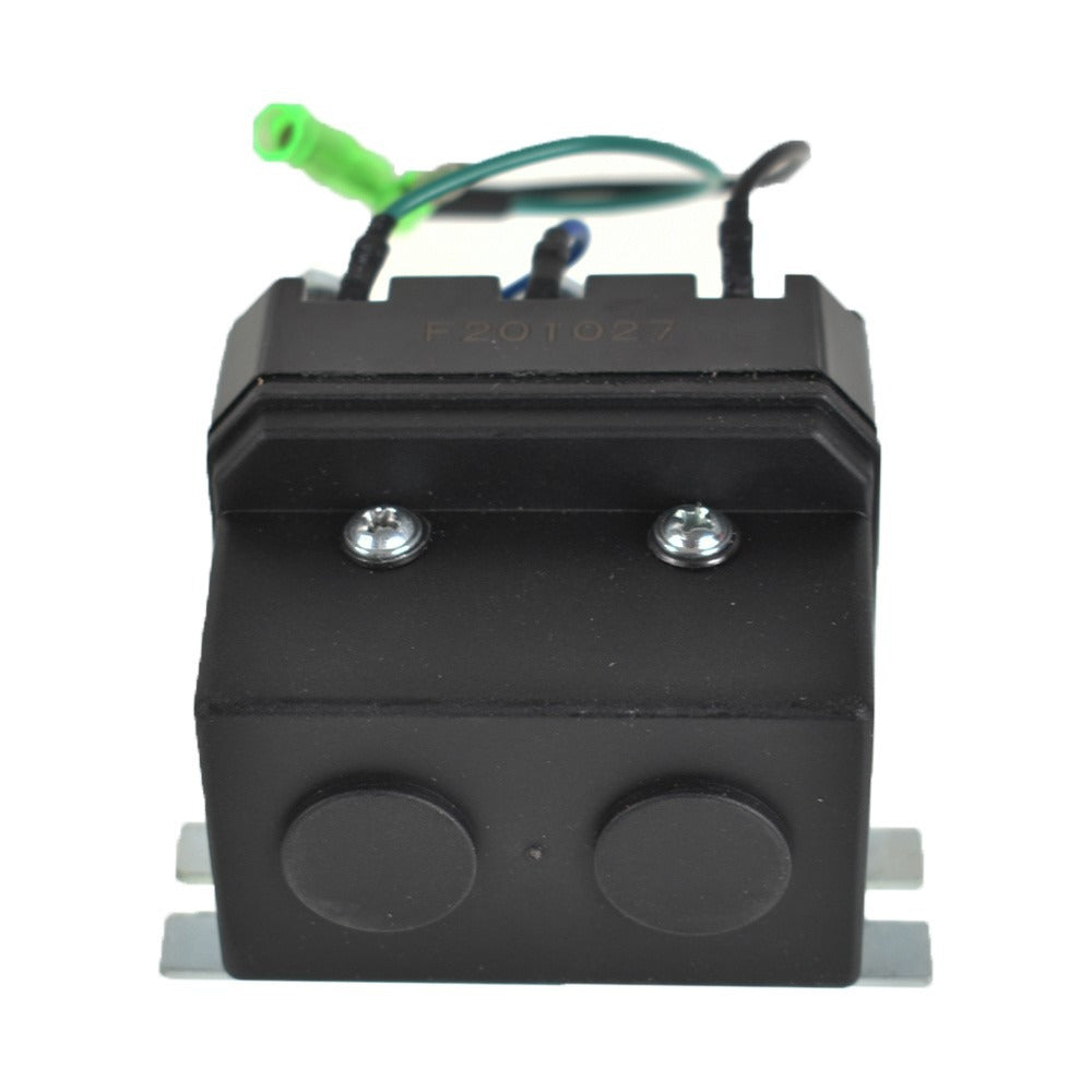 12V Winch Solenoid Contactor with Rocker Thumb Switch for ATV and UTV Winches