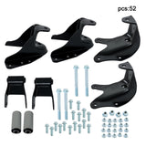 Rear Leaf Spring Front and Rear Hanger Brackets for 1983-1997 Ford F-350 722-013