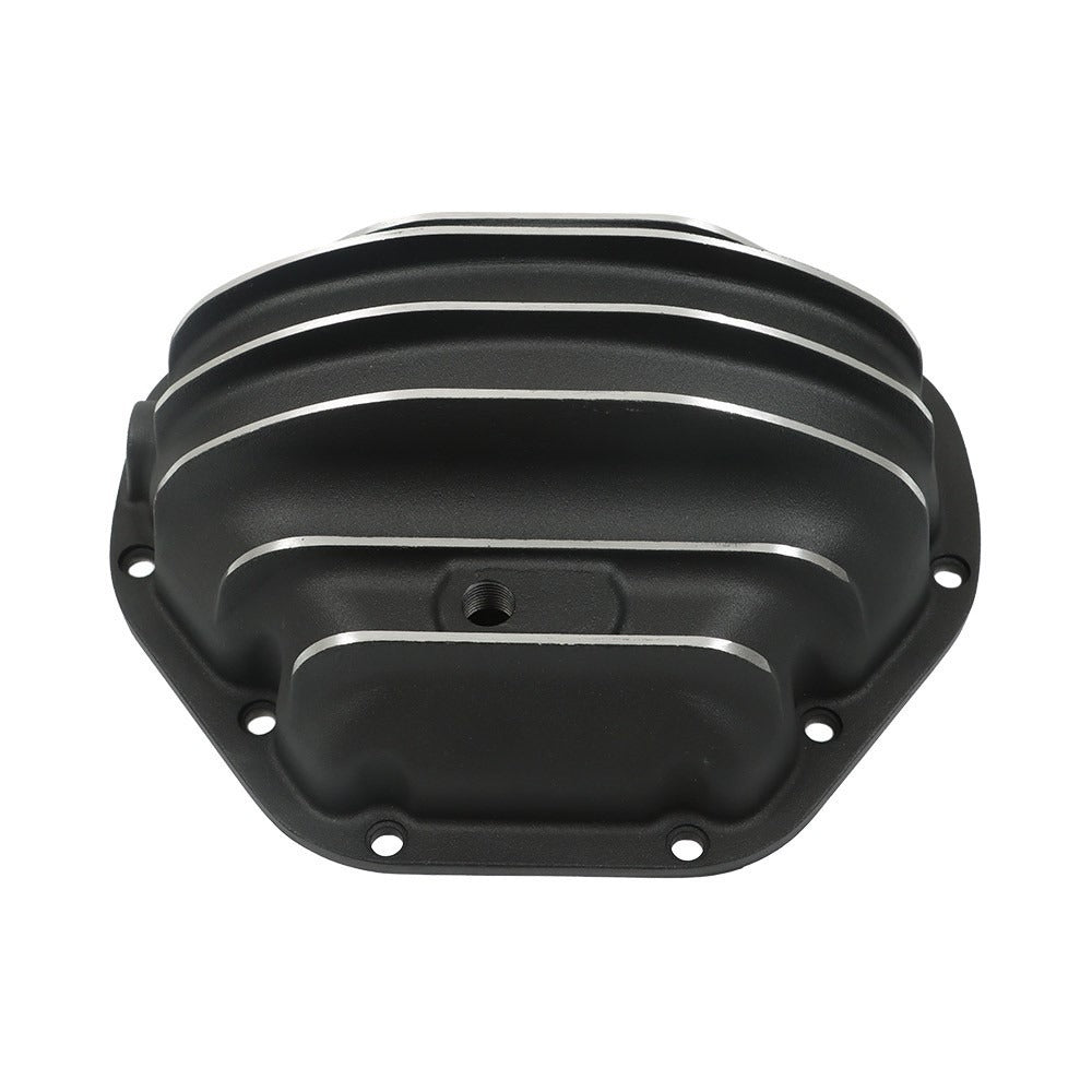 Black Aluminum Rear Differential Cover for Dana 80 10-Bolt Axles