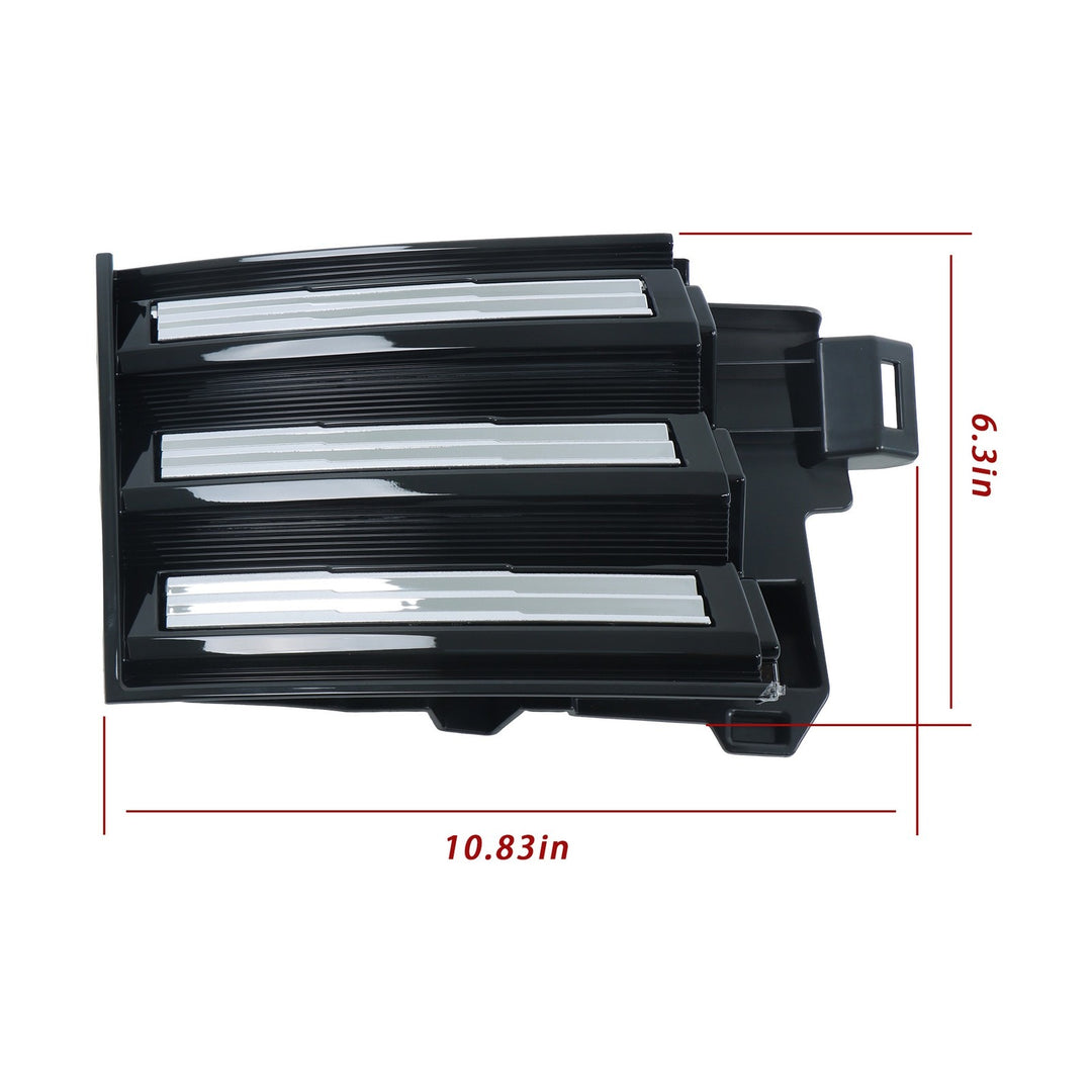 Right Front Upper Grille Trim Panel for 2025 Nissan Kicks 622547LG0A