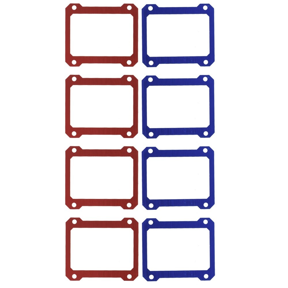 UTV Side Mirrors with LED Lights for 1.75-2 in Roll Cages, Pair