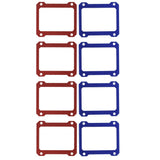 UTV Side Mirrors with LED Lights for 1.75-2 in Roll Cages, Pair