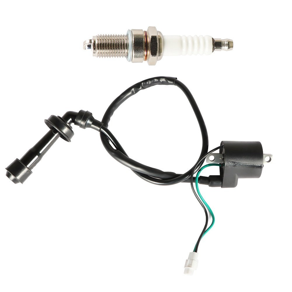 Ignition Coil and Spark Plug for 2005-2012 Suzuki RMZ450 and LTR450 33410-35G10