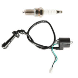 Ignition Coil and Spark Plug for 2005-2012 Suzuki RMZ450 and LTR450 33410-35G10