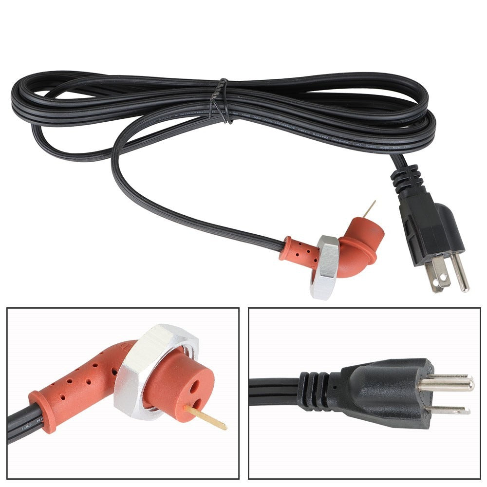 Engine Block Heater Element with Cord for Ford 6.0L and 6.4L Diesel 3C3Z6A051AA