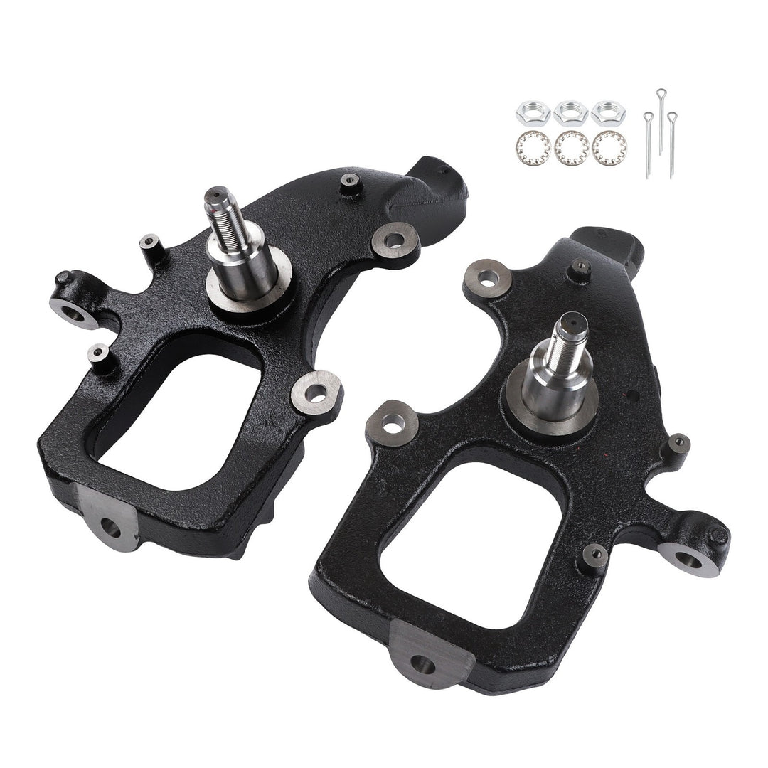 2 in Front Drop Spindles for 2004-2008 Ford F-150 2WD, Pair