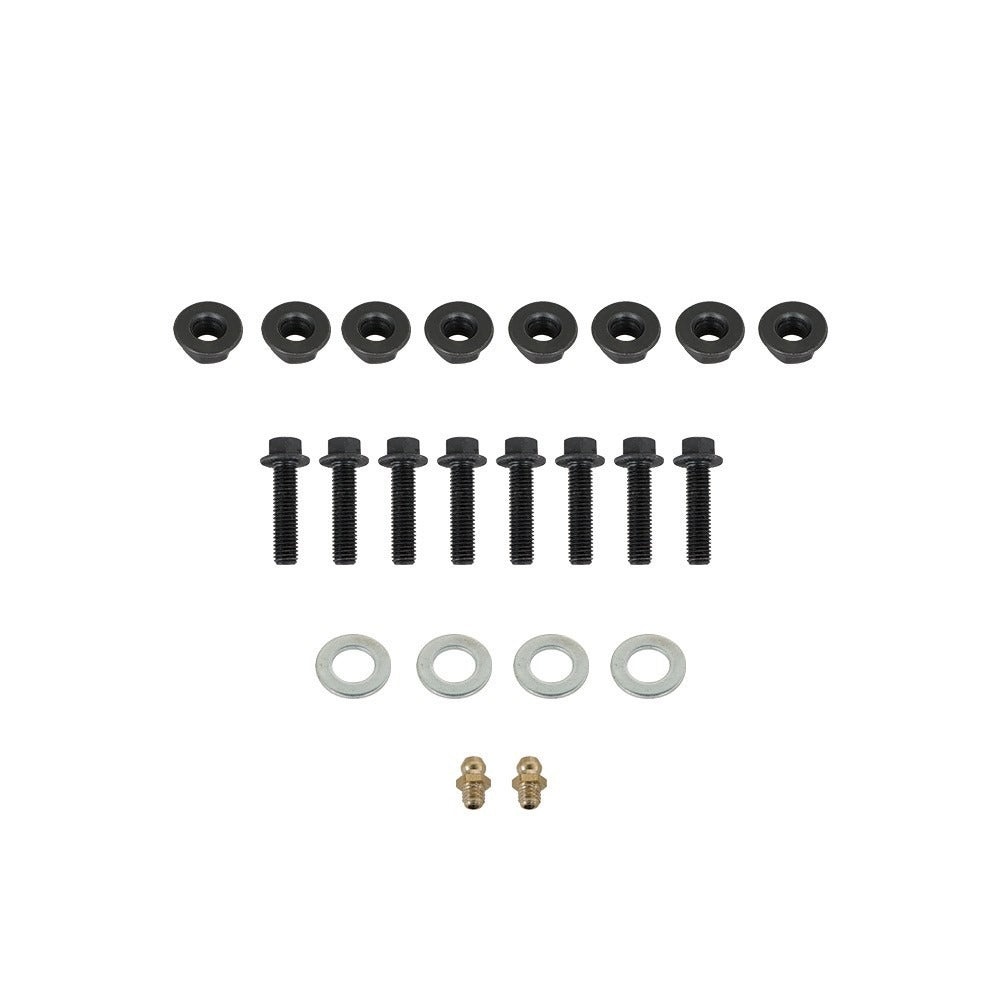 4 in Rear Drop Hangers and Shackles Kit for 1973-1996 Ford F-100 F-150