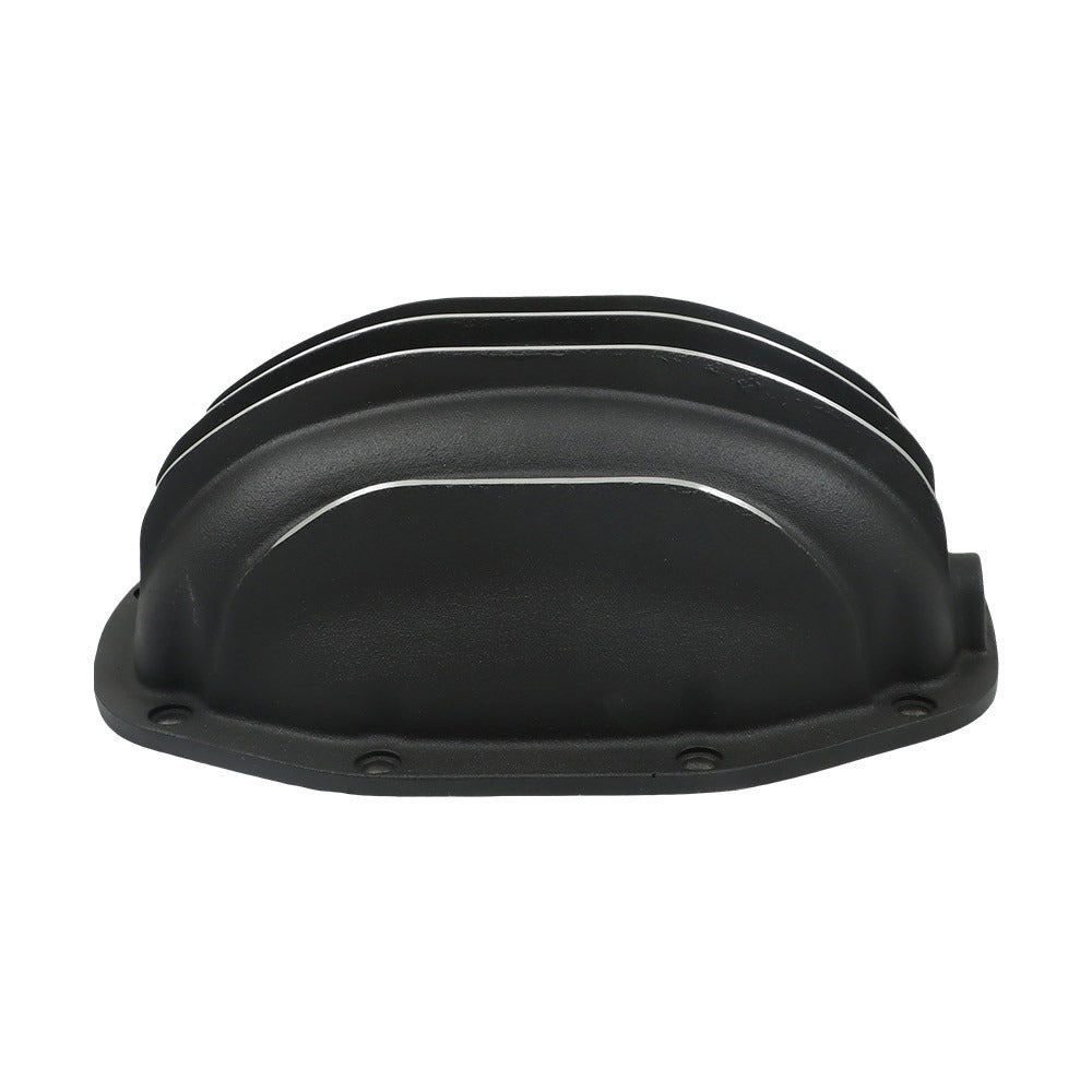 Black Aluminum Rear Differential Cover for Dana 80 10-Bolt Axles