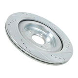 Front and Rear Drilled Brake Rotors and Pads for 2006-2015 Jaguar XF S-Type XJ8 XK, 326 mm Front