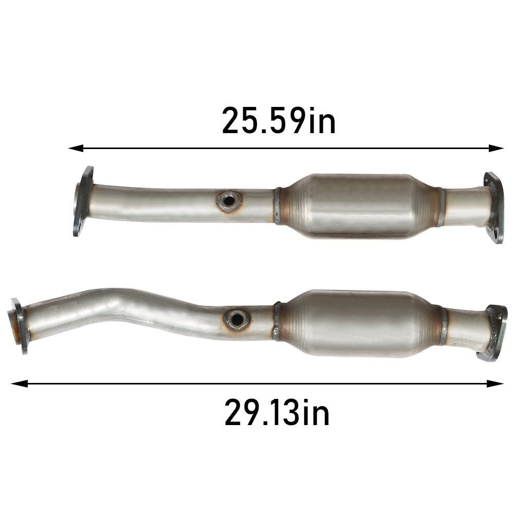 Manifold Catalytic Converter Set for 2004-2015 Nissan Titan Armada and Infiniti QX56 5.6L, 4 Pieces