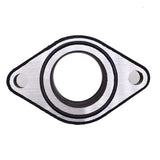 Carburetor Intake Manifold Flange for 2000-2014 Yamaha Kodiak Grizzly Wolverine 400 450 5GH-13586-00