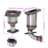 Left and Right Catalytic Converters for 2001-2006 Chrysler Sebring and Dodge Stratus 2.7L