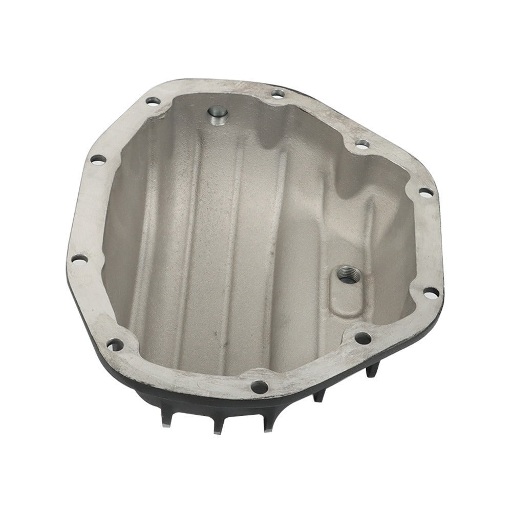 Black Aluminum Rear Differential Cover for Dana 80 10-Bolt Axles