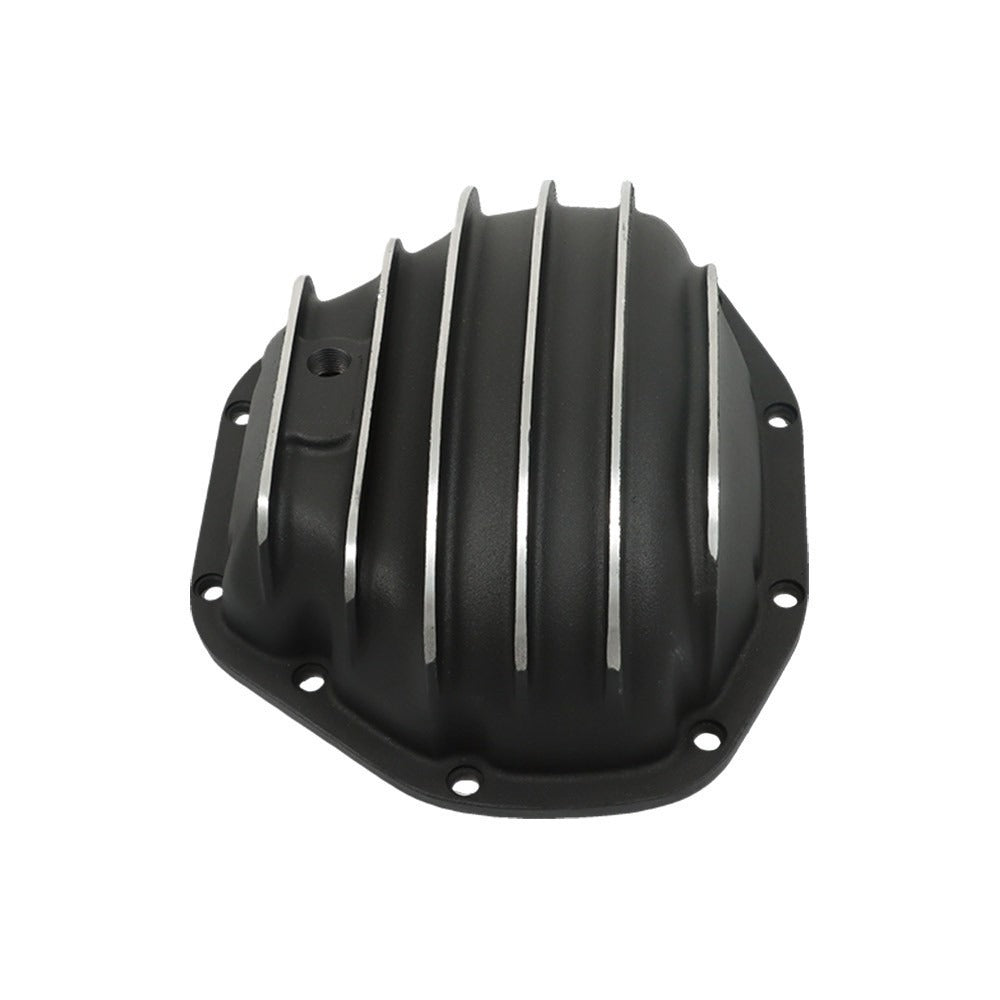 Black Aluminum Rear Differential Cover for Dana 80 10-Bolt Axles