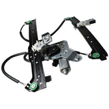 Rear Power Window Regulators with Motor for 2000-2007 Chevrolet Silverado GMC Sierra Avalanche Escalade EXT, Pair