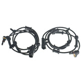 ABS Wheel Speed Sensor Set for 2007-2017 Jeep Wrangler JK 52060156AD 68003281AA