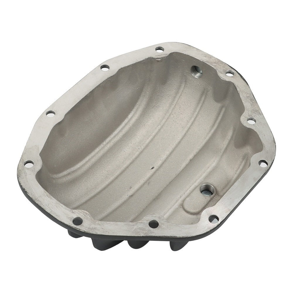Black Aluminum Rear Differential Cover for Dana 80 10-Bolt Axles