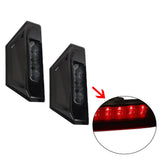 Smoked LED Tail Lights for 2013-2018 Polaris Ranger 900 XP 900 Diesel and Crew, Pair 2412774