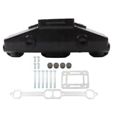 Marine Exhaust Manifold for GM 305 350 V8 Sierra Indmar Barr 18-1997-1, Black