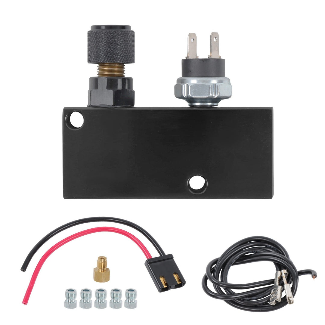Adjustable Brake Proportioning Valve and Distribution Block for Disc Drum Conversions