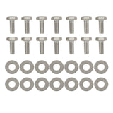 Stainless Steel Engine Bolt Kit for Small Block Chevrolet 265-400, 211 Pieces