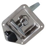Stainless Steel Locking T-Handle Latch Pair for Trailer Doors and Truck Tool Boxes