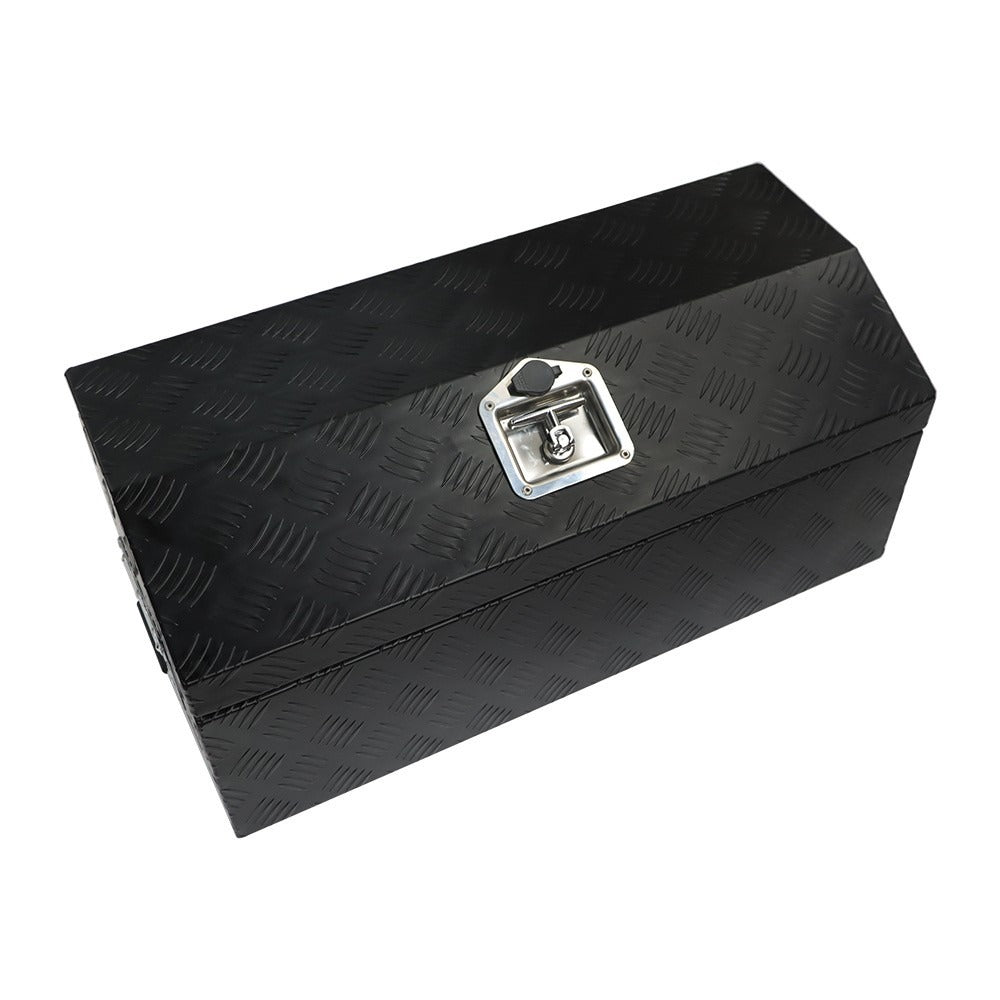 Aluminum Tool Box with Lock, 30 x 13 x 13 in