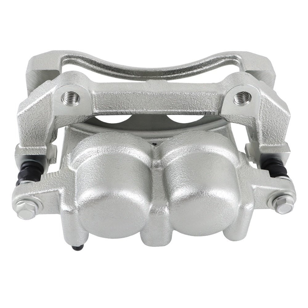 Front Brake Calipers with Brackets for 2005-2010 Jeep Grand Cherokee and 2006-2010 Commander, Pair