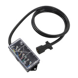 7-Way Trailer Cord with Junction Box, 8 ft