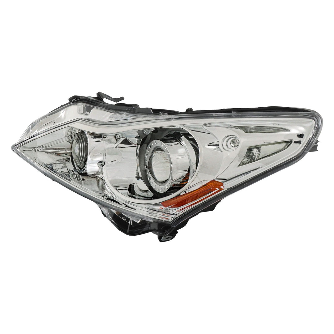 Left HID Headlight for 2010-2013 Infiniti G37 2011-2012 G25 and 2015 Q40 Sedan IN2502140