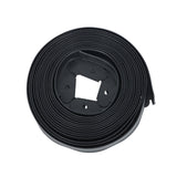 L-Shaped Landscape Edging Kit 40 ft with 50 Stakes, Black