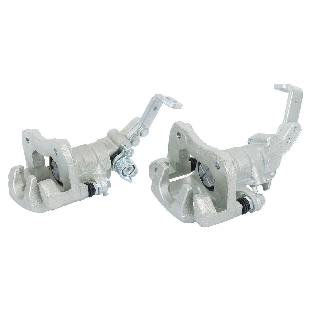 Rear Brake Calipers with Brackets for 1991-1997 Honda Accord 2.2L 2.7L, Pair 19-B1446