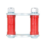 Rear Leaf Spring Shackle Kit with Polyurethane Bushings for 1955 Chevrolet Bel Air 150 210