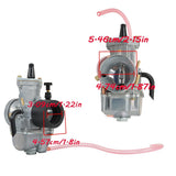 34 mm Carburetors for 1987-2006 Yamaha Banshee 350, Pair PCK342K