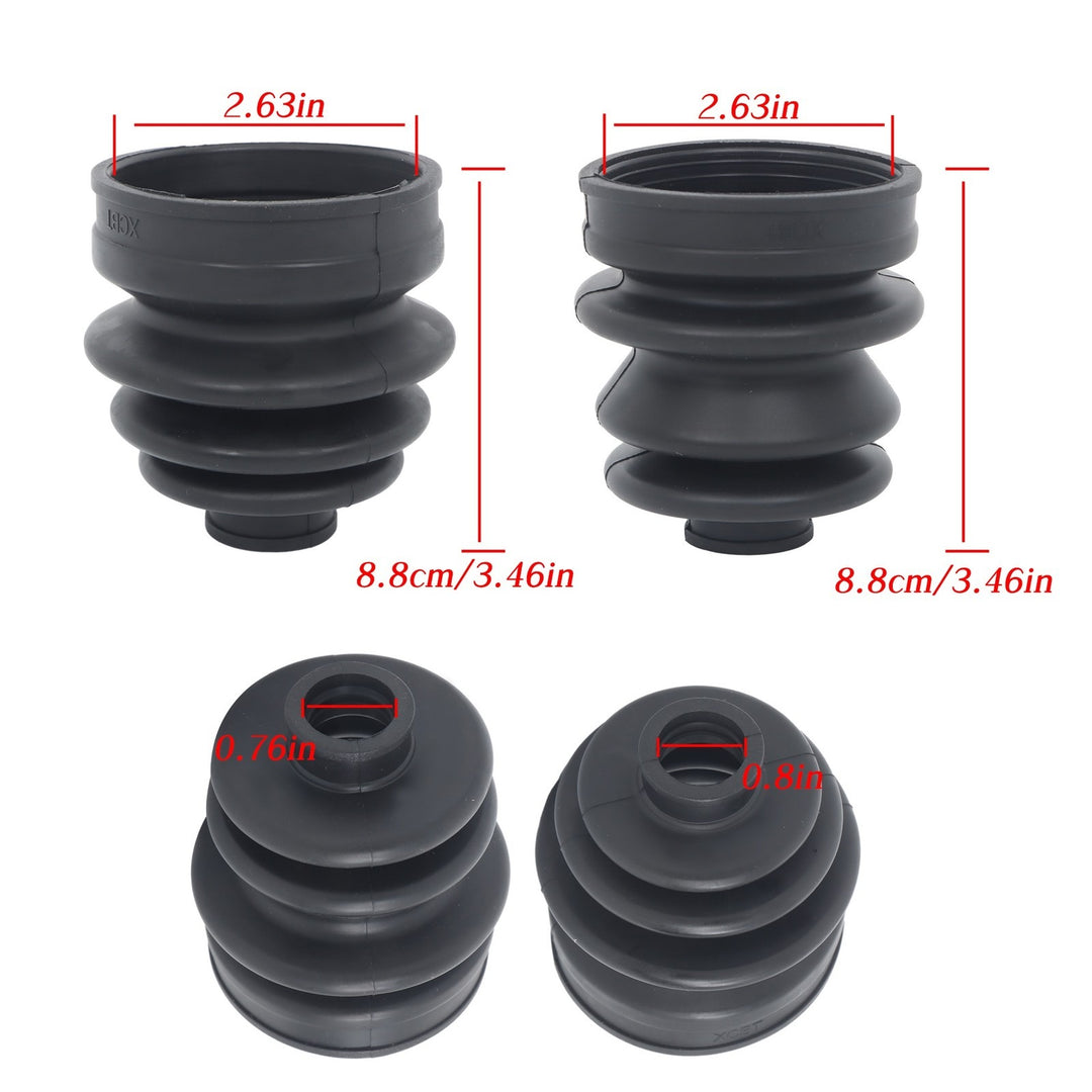 Axle Dust Cover Clamp Kit for 2015-2020 Polaris RZR XP 1000, 2 Pieces 3235776