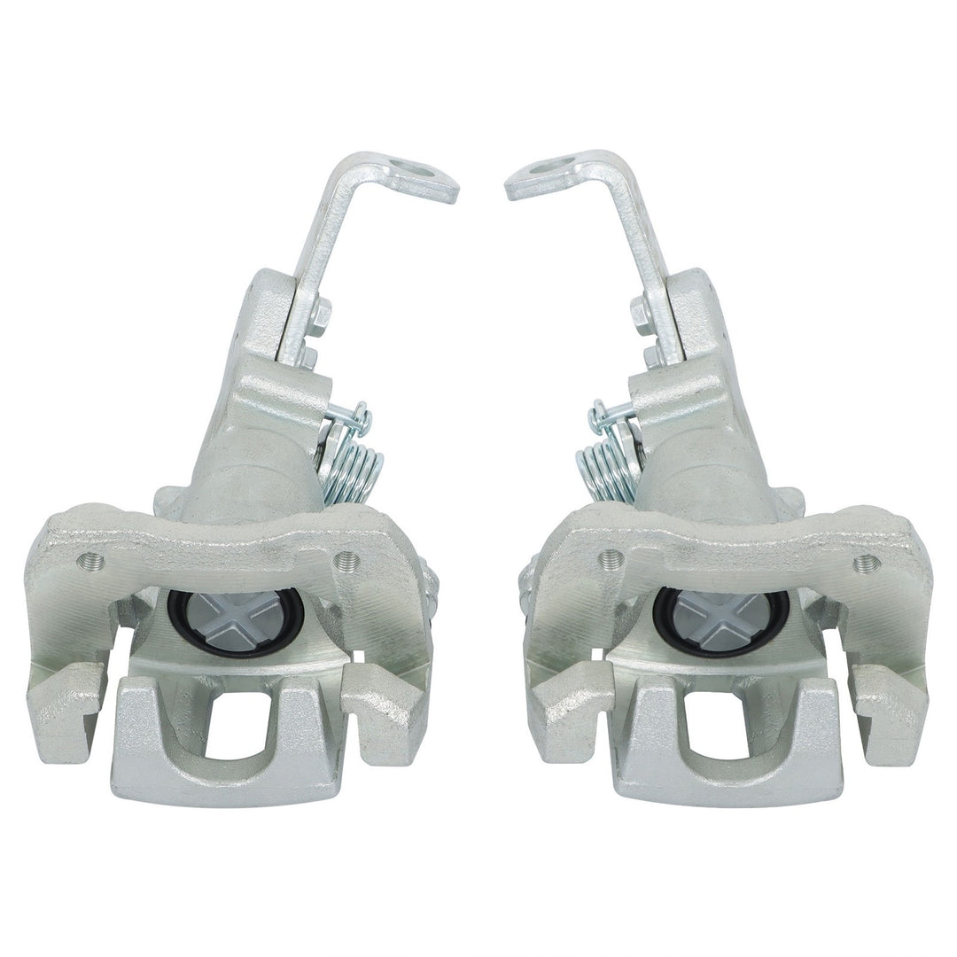 Rear Brake Calipers with Brackets for 1991-1997 Honda Accord 2.2L 2.7L, Pair 19-B1446