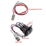 Trim Tab Double Rocker Switch Kit for Lenco Marine Trim Tabs 10222-211D