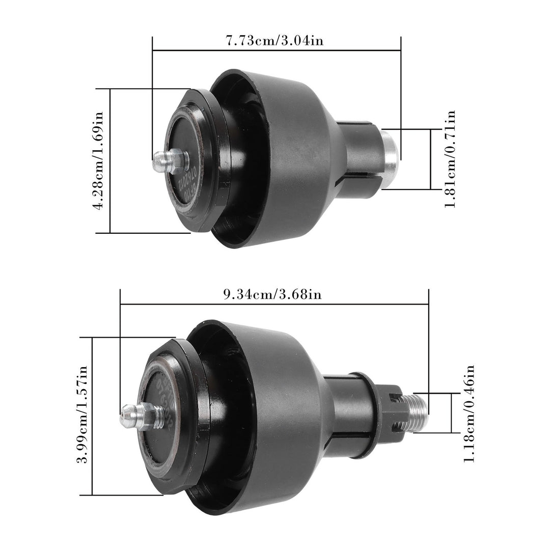 Upper and Lower Ball Joint Set for 2017-2023 Can-Am Maverick X3, 4 Pieces KRBJX3