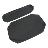 Seat Cover Set for 1993-2008 Kawasaki Mule 2500 2510 3000 3010, Black