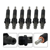 Diesel Fuel Injectors for 1994-1996 Dodge Ram Cummins 5.9L 4928990, Set of 6