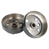 Rear Brake Drum Pair for E-Z-GO RXV Golf Carts, 30 Teeth