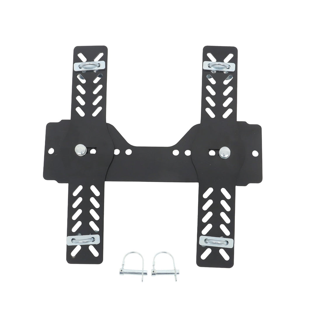 Universal ATV Snow Plow Mid Mount 105745, Black