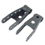 Rear 2-3 in Drop Shackle Lowering Kit for 2007-2018 Chevrolet Silverado GMC Sierra 1500
