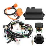 Ignition Coil CDI Relay Regulator and Wiring Harness Kit for 2004-2013 Yamaha Raptor 350 YFM350R