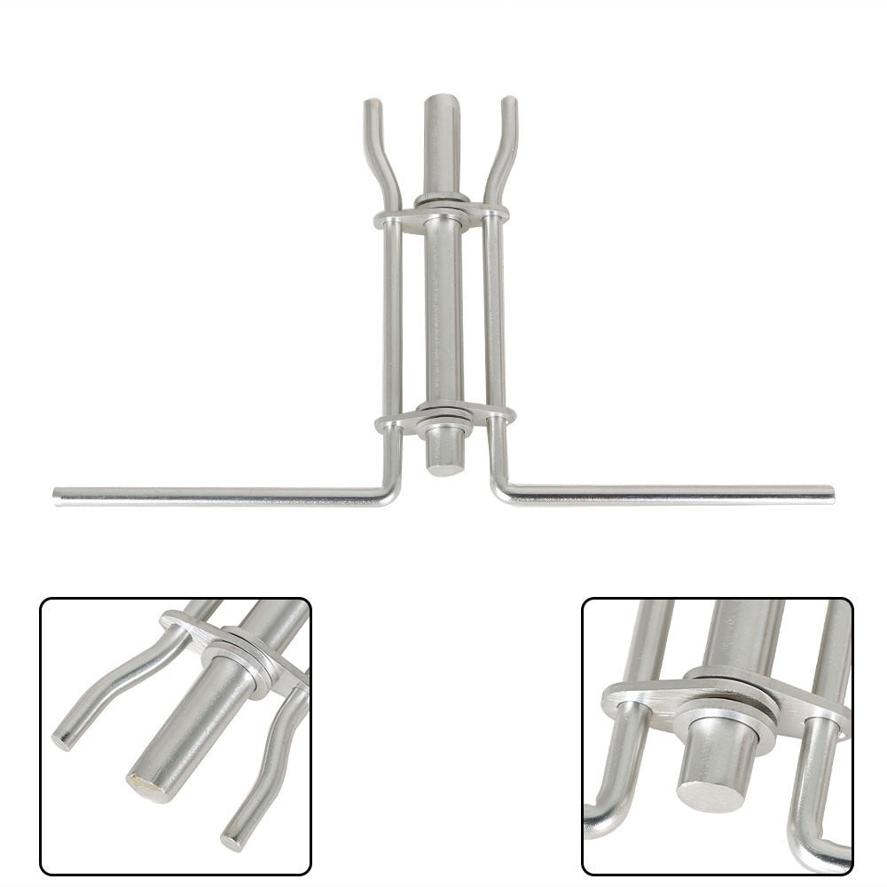 Hydraulic Cylinder Rod Seal U-Cup Installation Tool Set, 3 Pieces