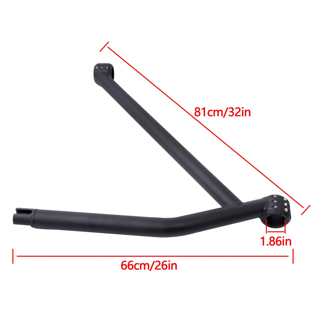 Rear Tripod Guard Bar for Can-Am Maverick X3 715004164, Black