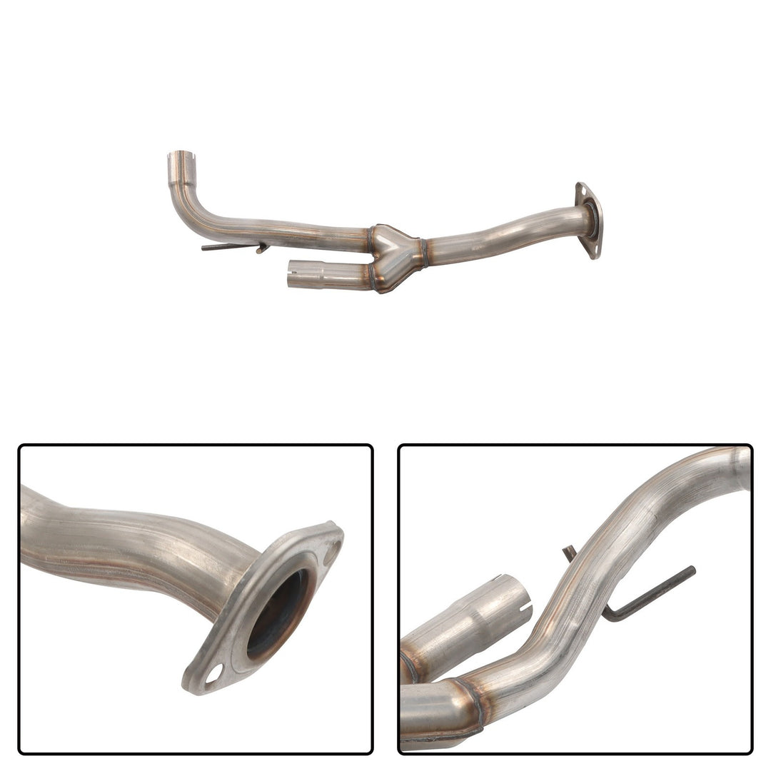Left and Right Catalytic Converters for 2005-2007 Jeep Liberty 3.7L, Pair 52404